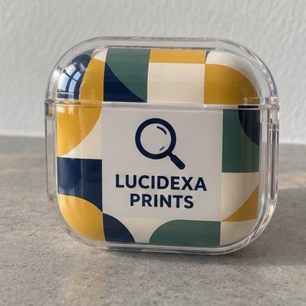 Custom Clear Printed Earbud Cases